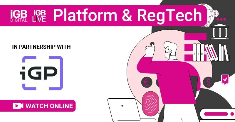 Graphic for IGP video interview on the topic of crypto casino players