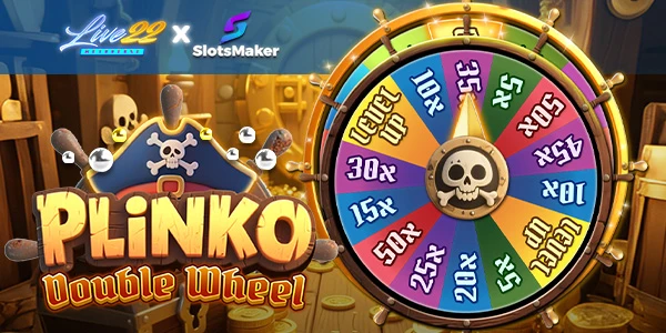 Plinko Double Wheel by Live22 x SlotsMaker